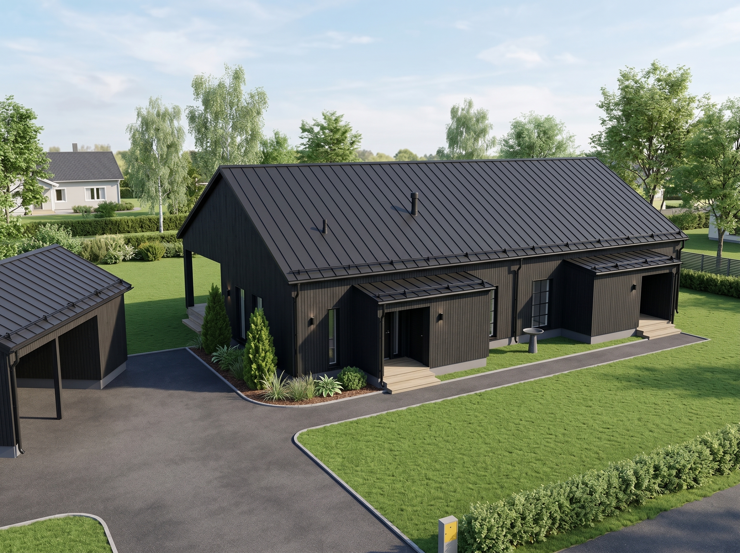 Etupiha Render - Arlantie 14